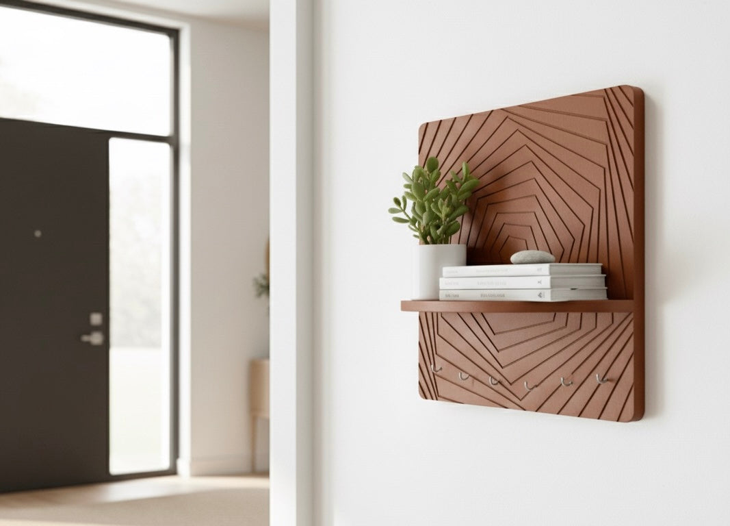 Porta llaves Line Color Coral