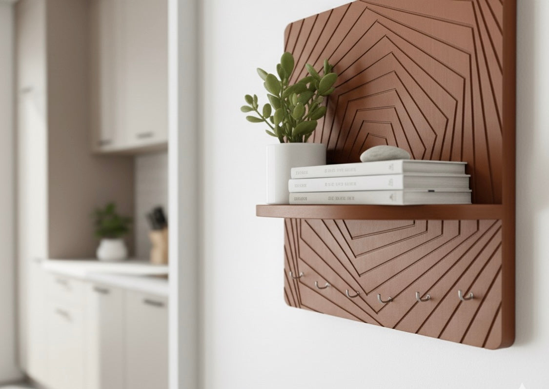 Porta llaves Line Color Coral