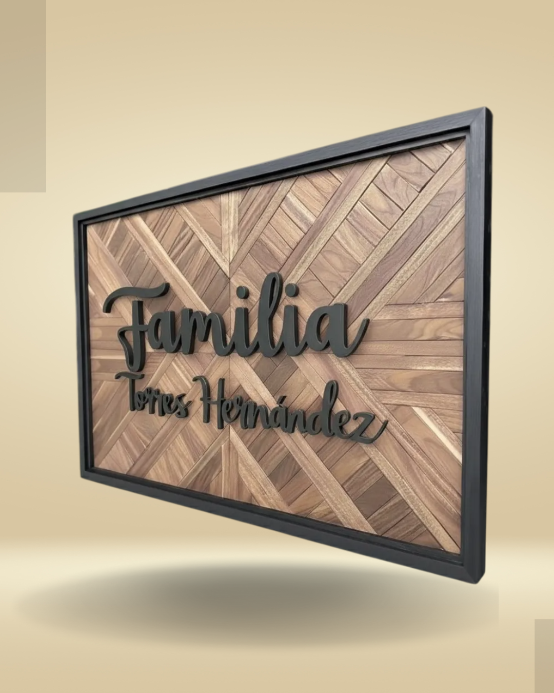 Cuadro De Familia Personalizado 100x50cm