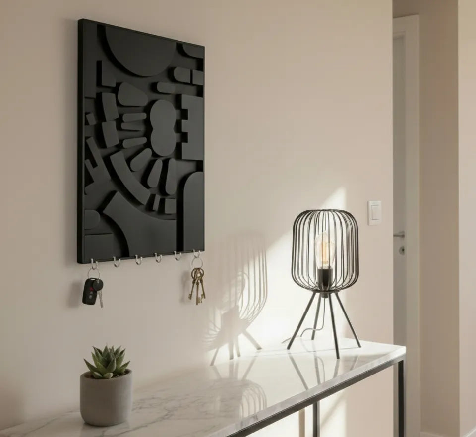 Porta llaves 3D Abstracto