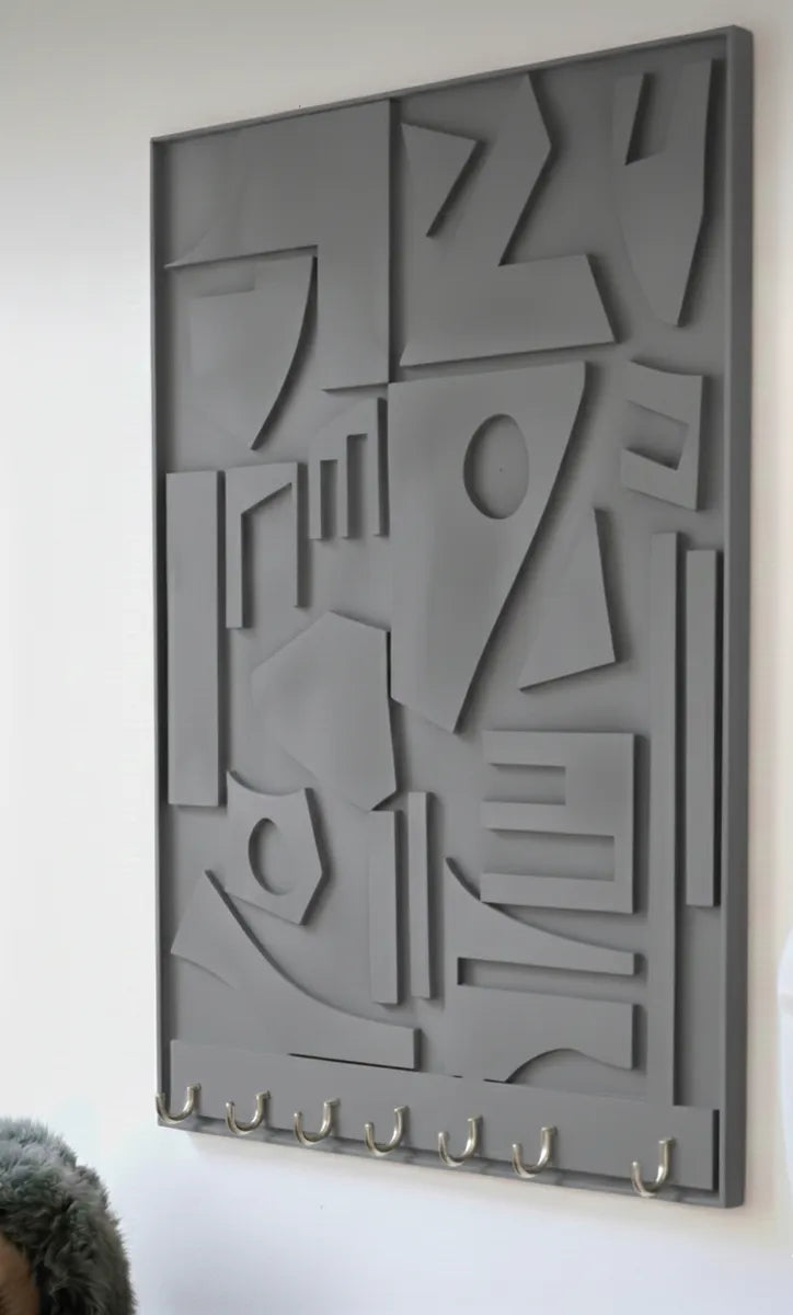 Porta llaves 3D Gris