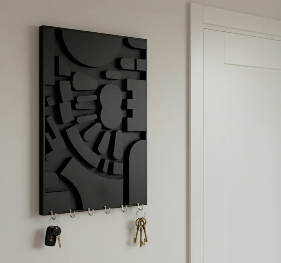 Porta llaves 3D Abstracto