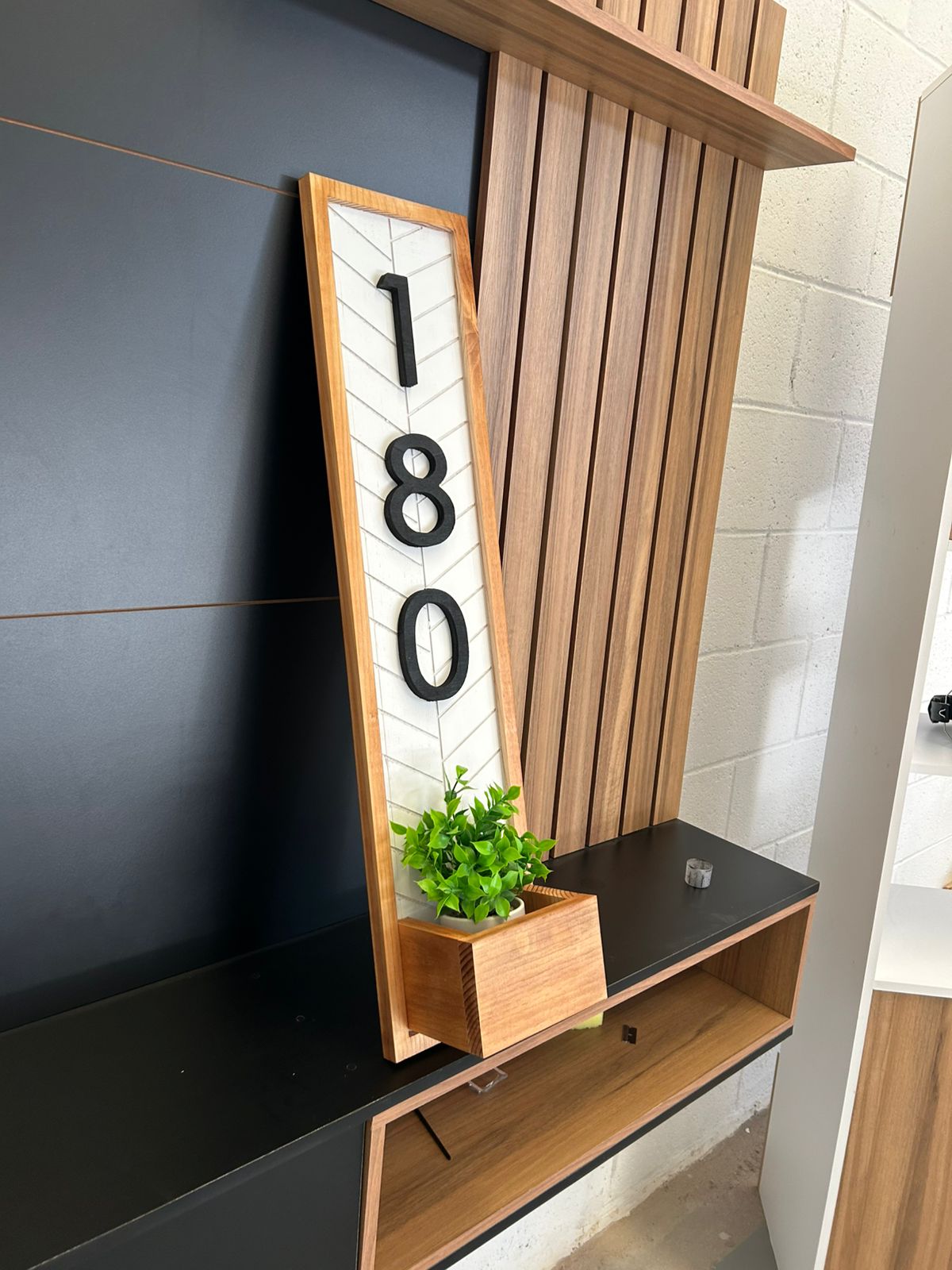 Numero Para Casa Personalizable Estilo Rustico