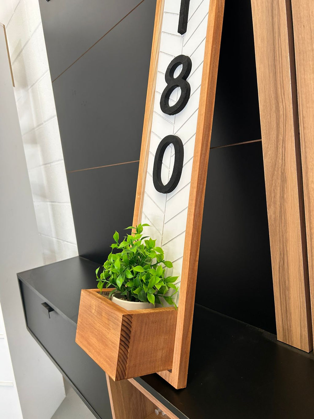 Numero Para Casa Personalizable Estilo Rustico